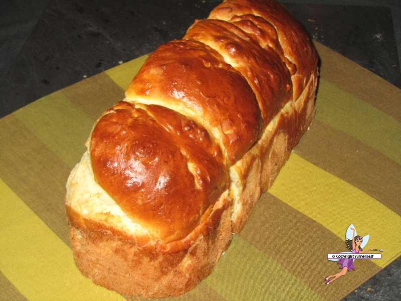 brioche bien gonflée 