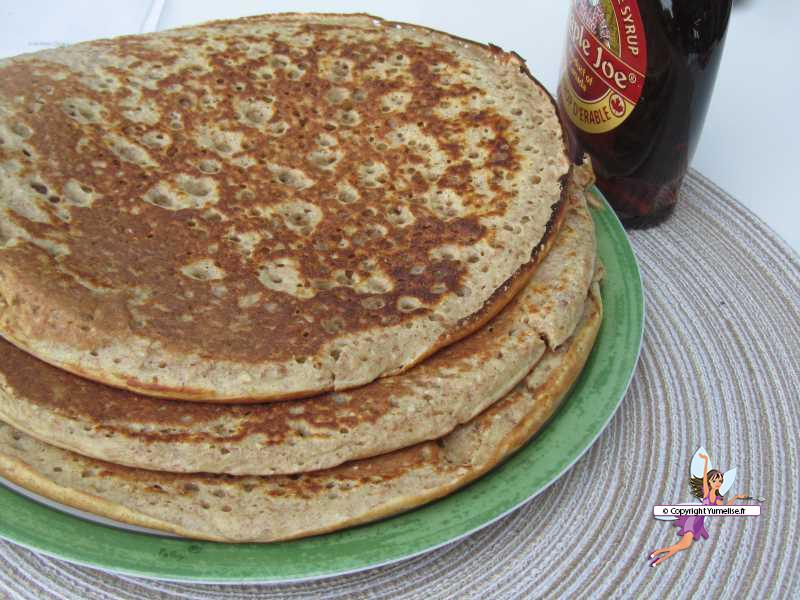 Pancakes au son d'avoine - recette de cuisine