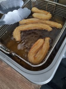 Cuisson des churros