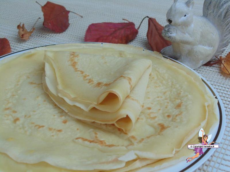 Crêpes sans lactose au lait d'avoine