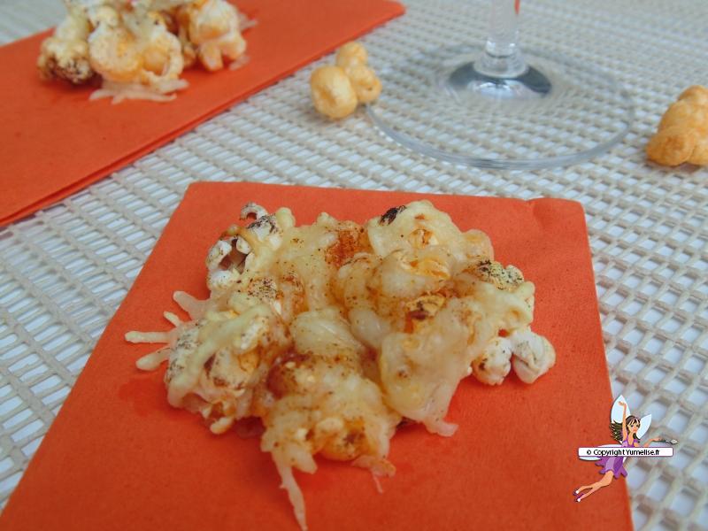 Pop Corn au fromage et paprika