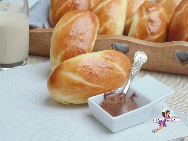 Véritables pains au lait de boulangerie - Cuisine et Gourmandises