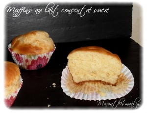 muffins au lait concentre sucre la petite cuisine de nini