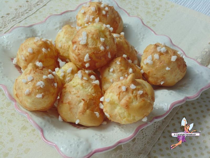 Recette : chouquettes au sucre perlé pour le goûter