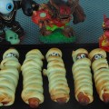 saucisse en forme de momie