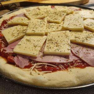 Pizza fromage à raclette