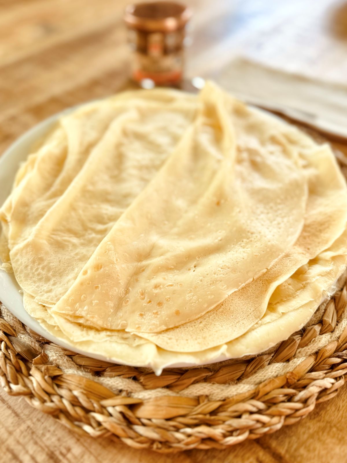 Crêpes allégées