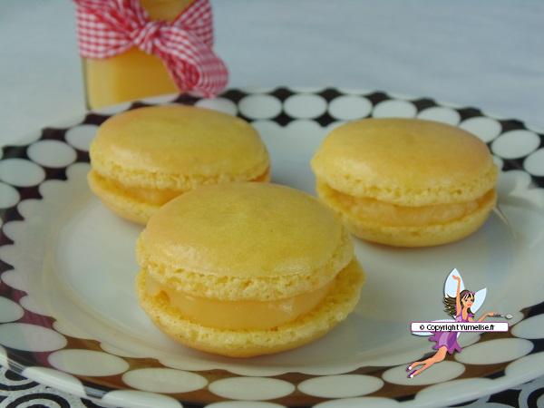 Macarons au citron pétillant, recette 