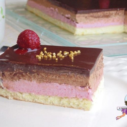 Entremet Chocolat Et Framboise Yumelise Dessert