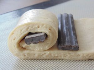 Petits pains au chocolat ou chocolatines au robot - recette facile