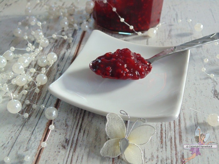 Recette de confiture de framboises sans cuisson