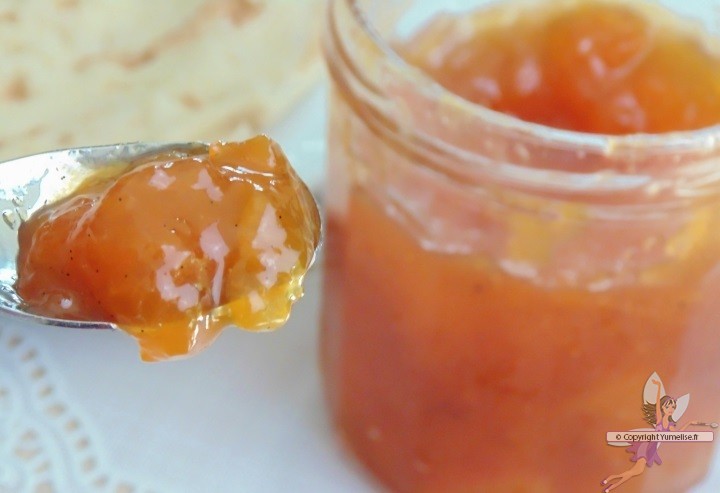 Confiture d'abricots à la vanille - recette facile