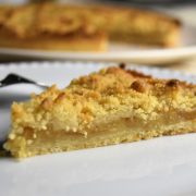 Tarte crumble aux pommes