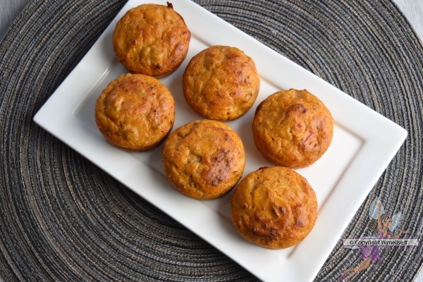 muffins au thon et pesto