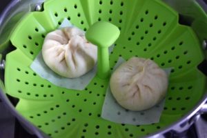 banh bao en cuisson vapeur