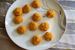 beignets de lentilles épicés