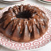 bundt cake au chocolat et à la noisette