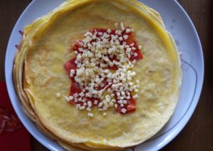 Garniture du croque-crêpe