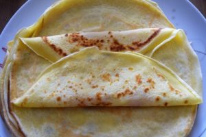 Pliage du croque-crêpe