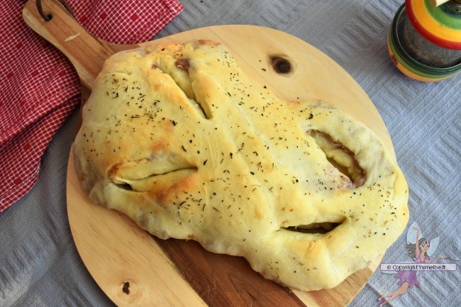 fougasse saucisse