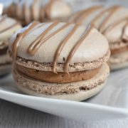 macarons ganache pralinée