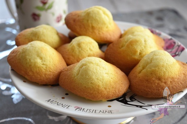 madeleines avec une belle bosse