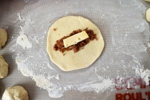 petits pains farcis viande et fromage