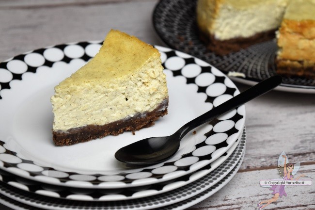 cheesecake chocolat et vanille - recette américaine