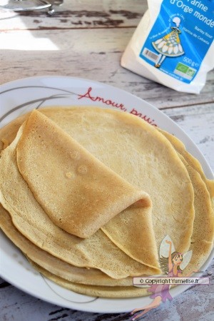 Crêpes farcies Quimper-Nice - galettes salées