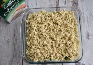 crumble riz avant cuisson