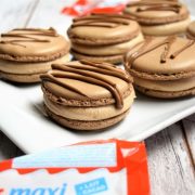 macarons au chocolat Kinder