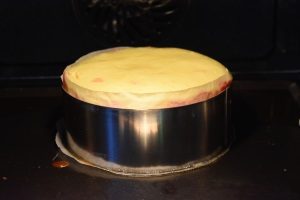 cheesecake aux fraises cuit