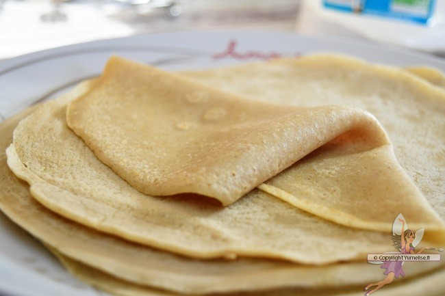 crêpes à l'orge mondé