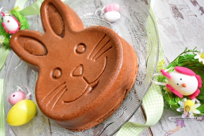 gâteau au chocolat lapin