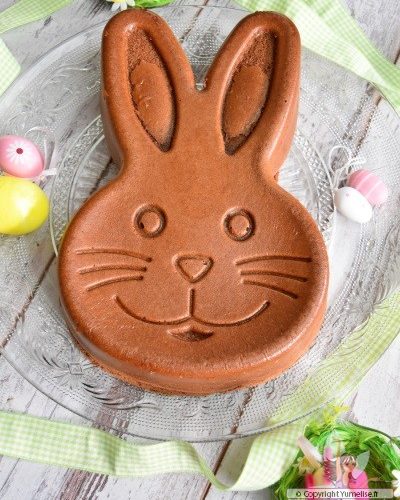 Gâteau lapin avec modelage - vidéo