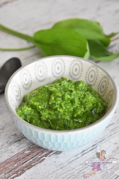 Pesto A L Ail Des Ours Recette A L Huile D Olive