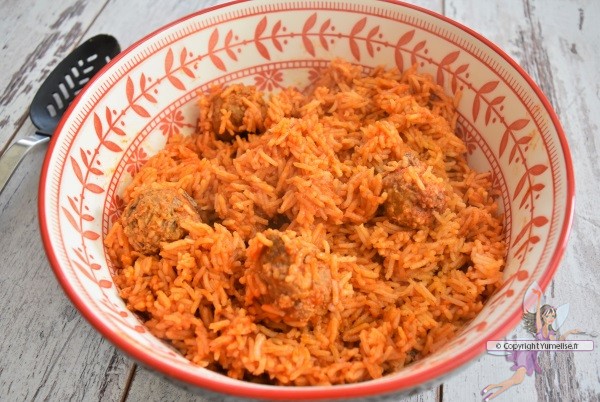 riz et boulettes au cookéo