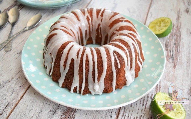 Le 7 Up Pound Cake et glaçage