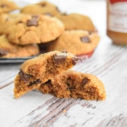 les cookies à la pâte de spéculoos et pépites de chocolat