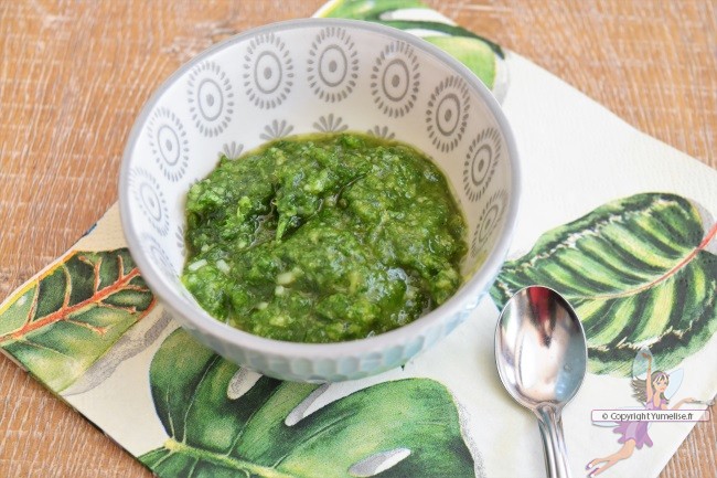 pesto à base de persil