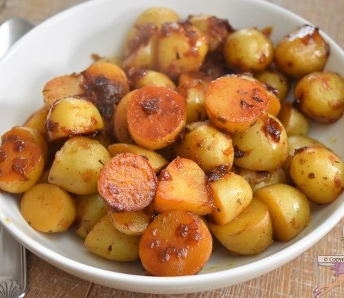 Recette de potatoes au paprika et thym au Cookéo Extra Crisp