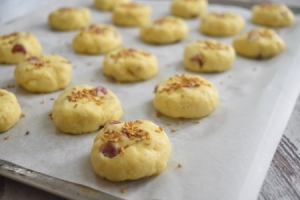 cookies saucisson sec avant cuisson