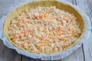 quiche avec surimi râpé