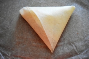 samoussas surimi plié