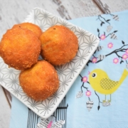 croquettes au jambon et fromage cuites en friteuse