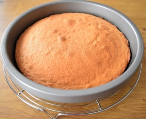 gâteau amande cuit