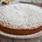 gâteau amande et sucre glace