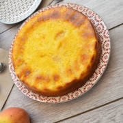 gâteau au yaourt et pommes