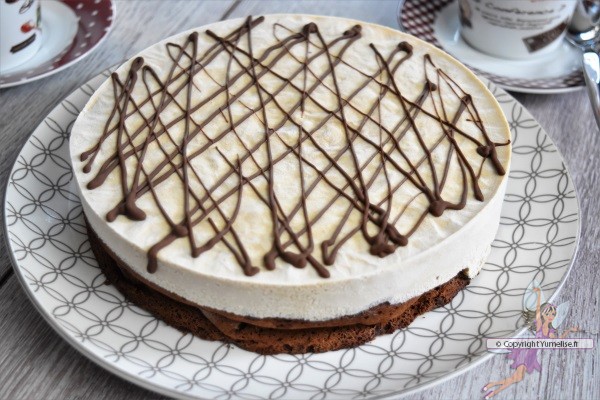 fondant au chocolat et mousse au café