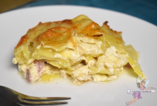 Gratin De Pommes De Terre Aux Lardons Et Fromage Plat Facile Et